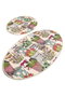 Mijölnir Juego de alfombras de baño Flowerpot Djt Multicolor